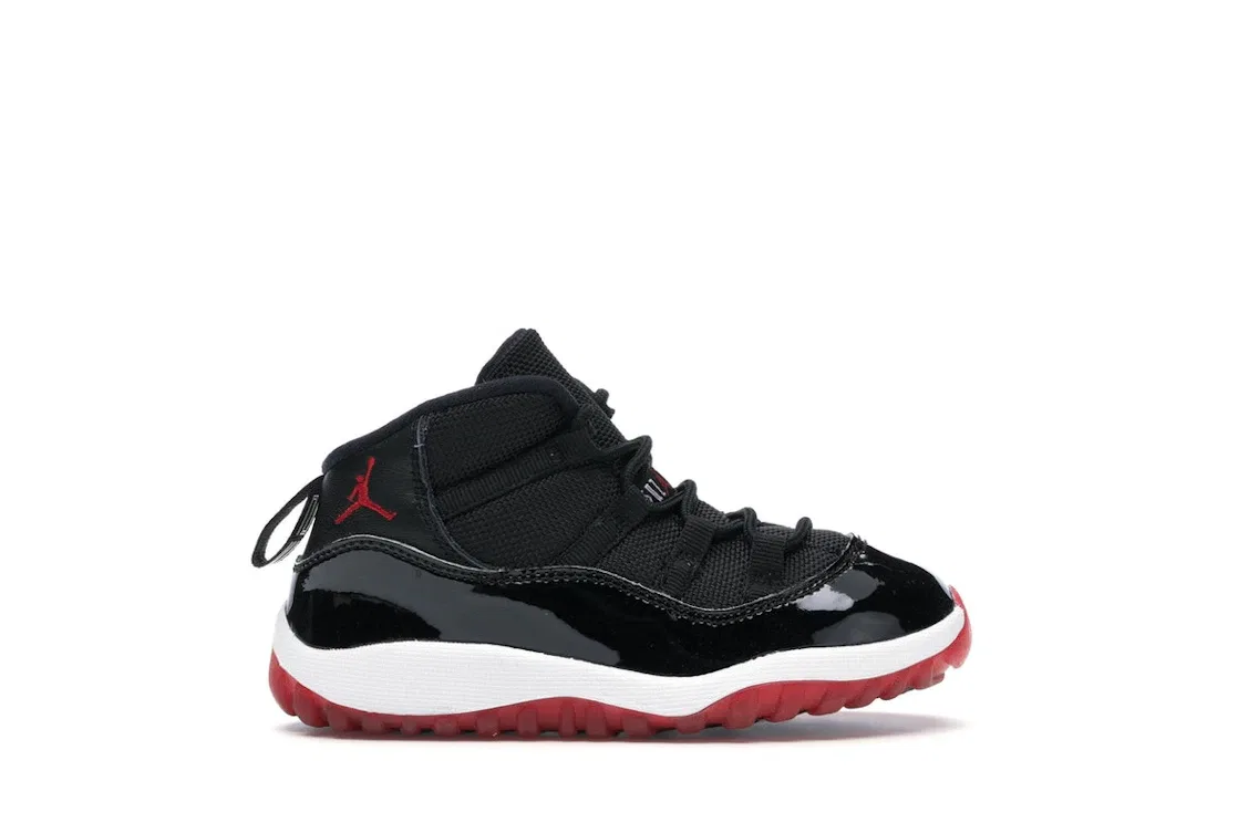 Детские кроссовки Lifestyle Jordan 11 Retro, Black/White-Varsity Red