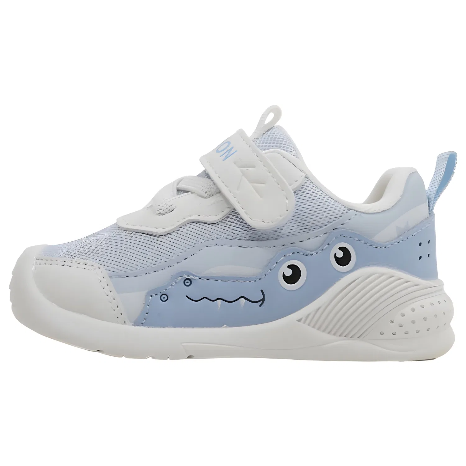 Детские кроссовки с высоким верхом из микрофибры и кожи MAIBUXIONG, Blue