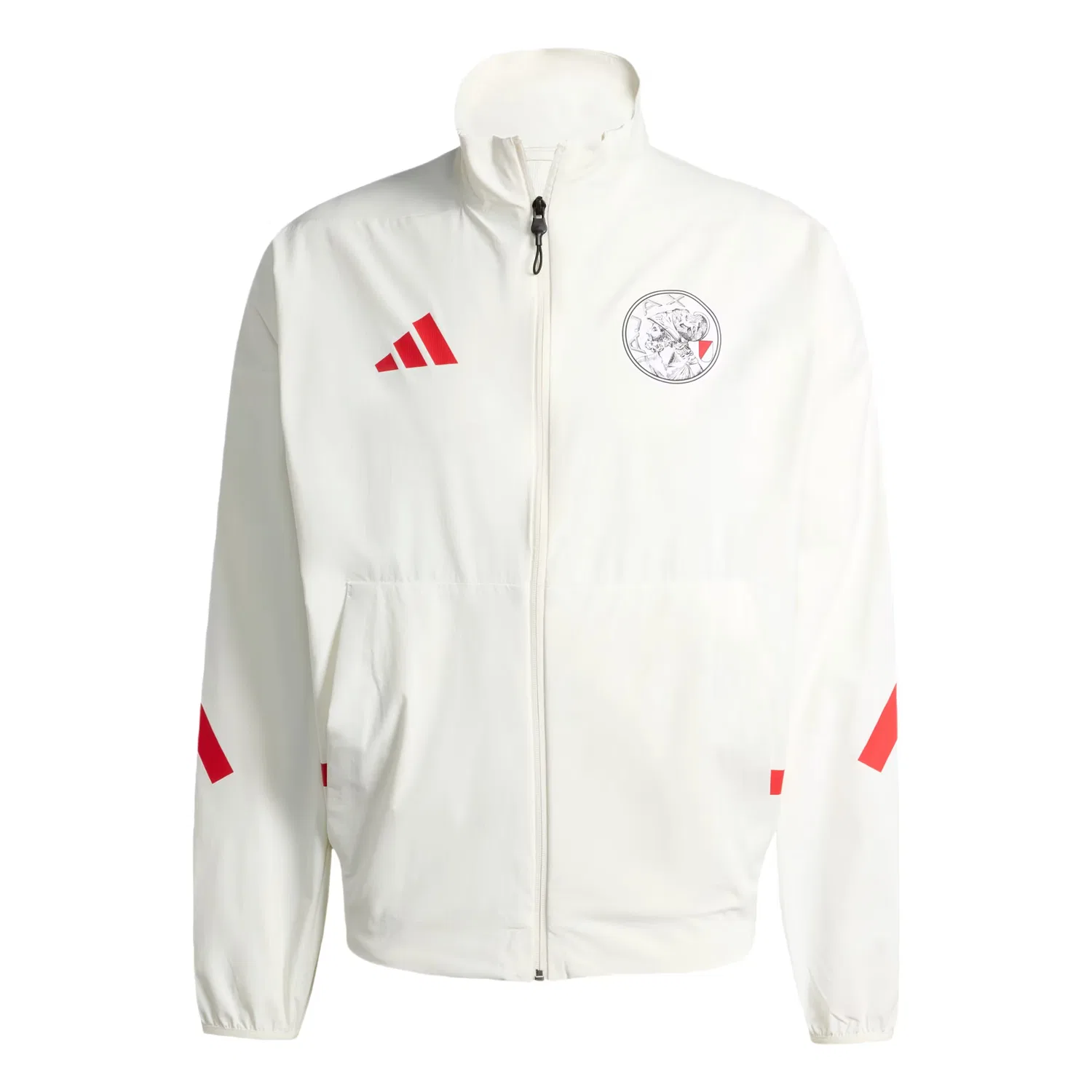 Тренировочная куртка Adidas Performance Ajax Amsterdam ZNE Anthem, белый