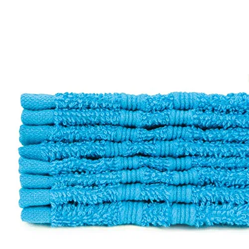 Салфетки для лица набор 12 шт, Treb Horecalinnen, 15x22 см, Turquoise — фото 4