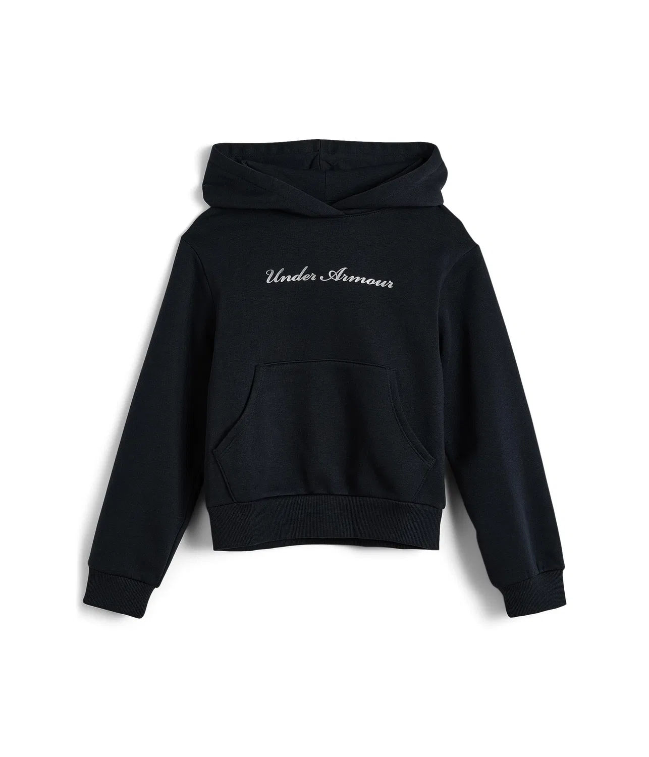Толстовка Shimmer Hoodie (для детей постарше) Under Armour Kids, Black/Metallic Silver