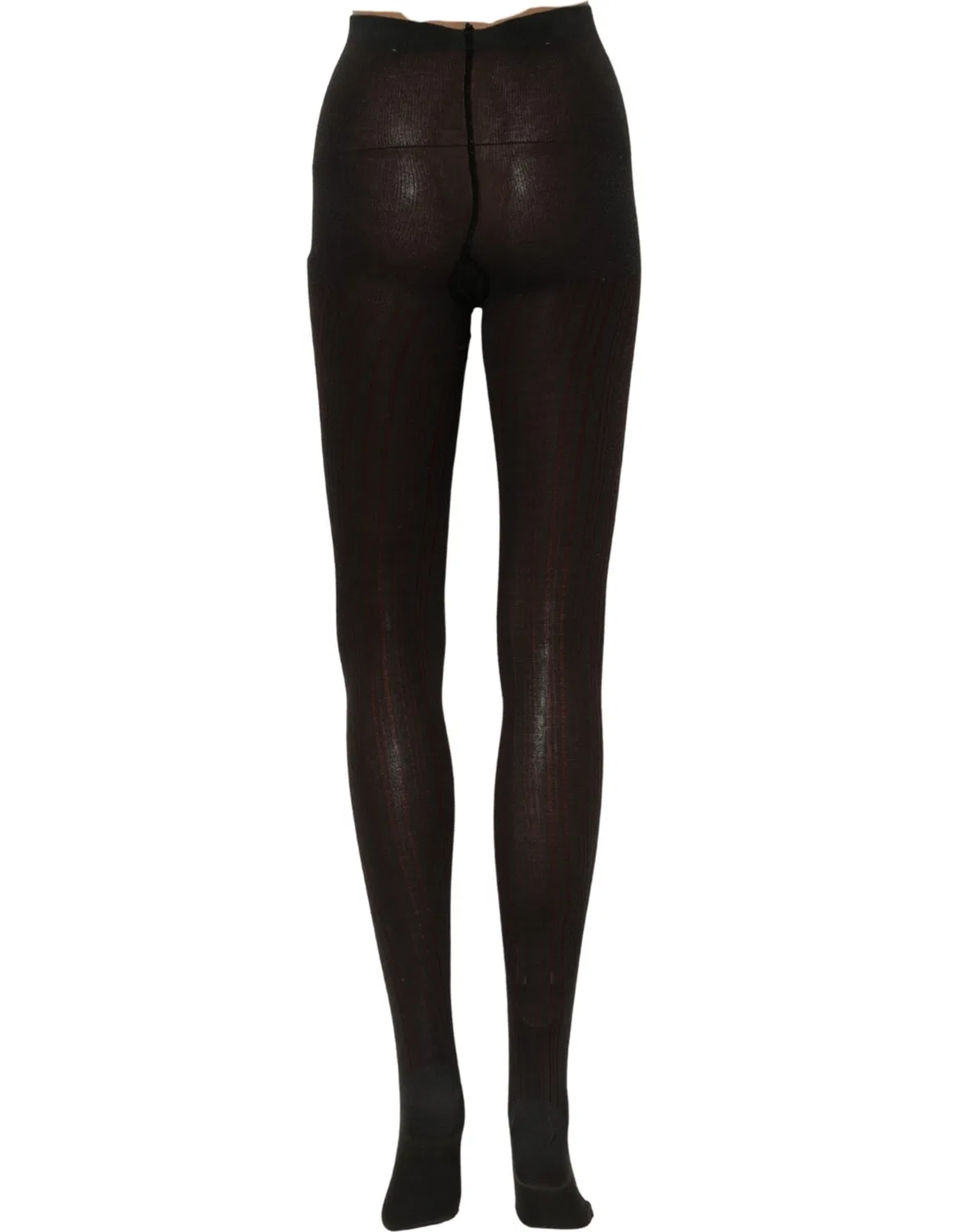Женские шерстяные колготки Stockings Leggings Socks Pants Tights Dolce & Gabbana, Black — фото 4