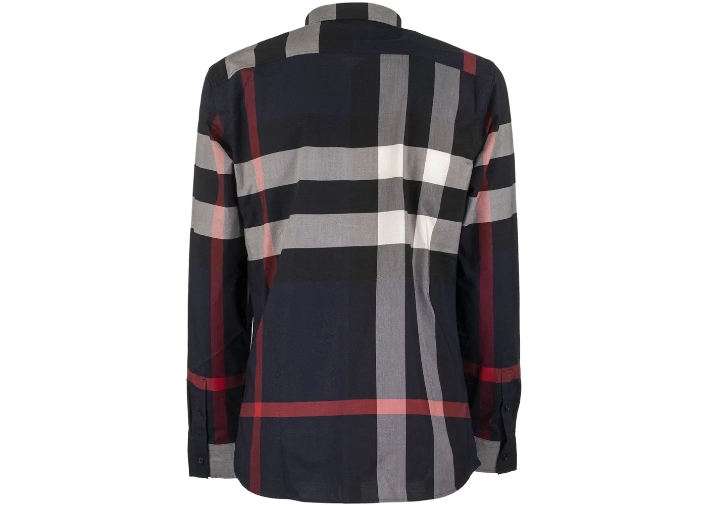 Мужская рубашка с принтом Burberry Shirt Burberry, Navy — фото 2