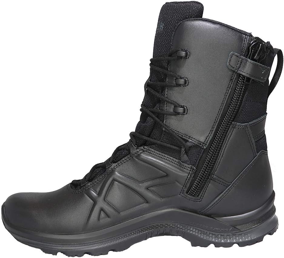 HAIX Black Eagle Tactical 2.0 GTX с высоким боковым молнией - водонепроницаемые ботинки с противоскользящей подошвой, амортизирующей технологией и легким дизайном, отличные ботинки для полицейских, Wide — фото 2