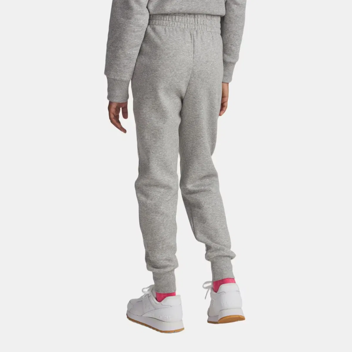 Детские штаны для девочек из флиса Rival Fleece Under Armour, Серый — фото 2
