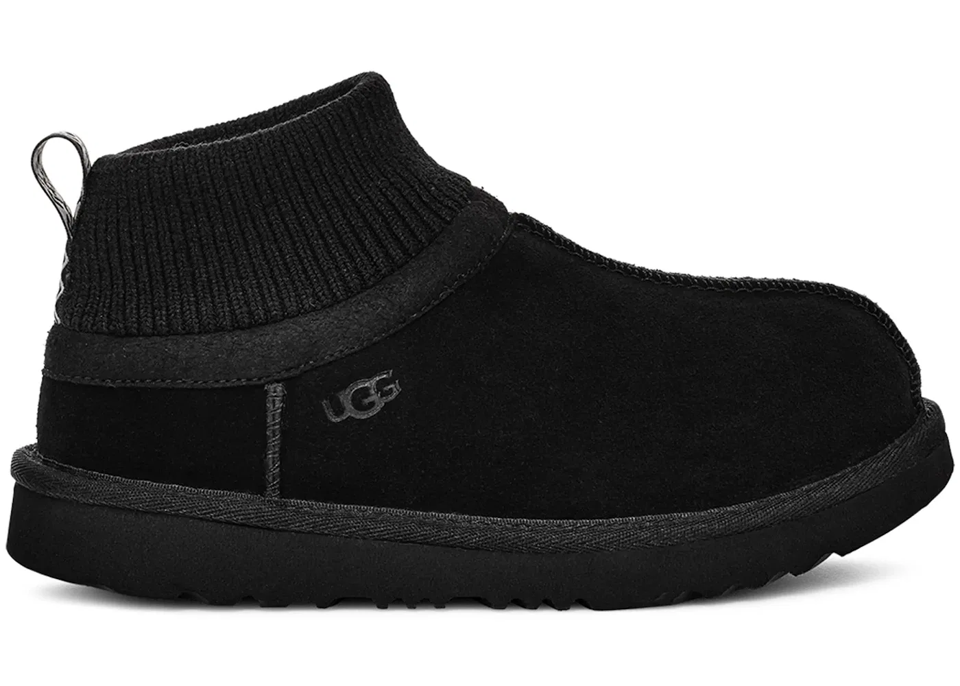 Детские тапочки с манжетой UGG Classic Ultra Stretch Cuff Slipper UGG, Black