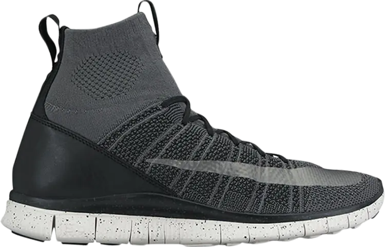 

Кроссовки Nike Free Flyknit Mercurial 'Black', серый