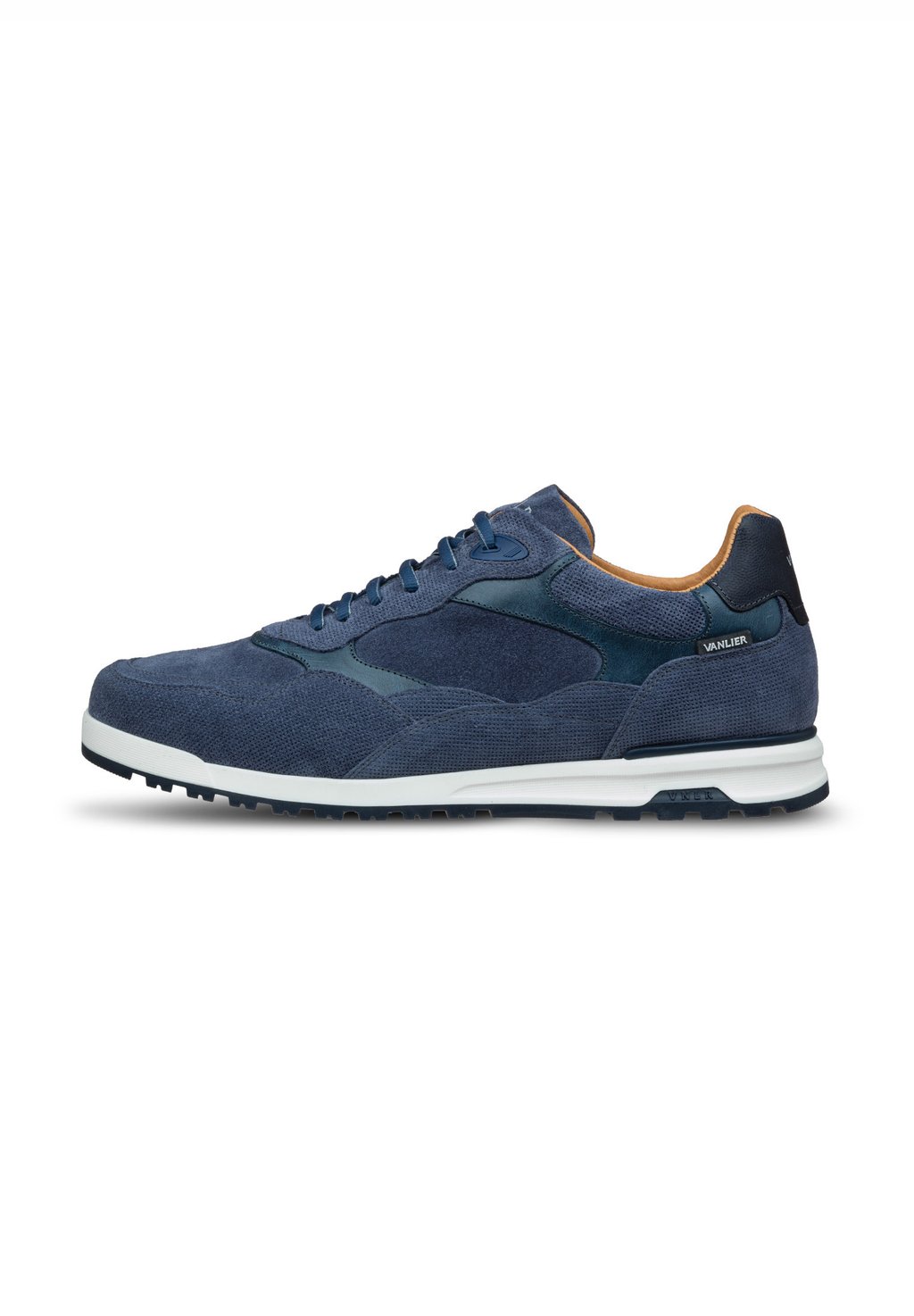 

Кроссовки SNEAKERS Van Lier, металлик синий