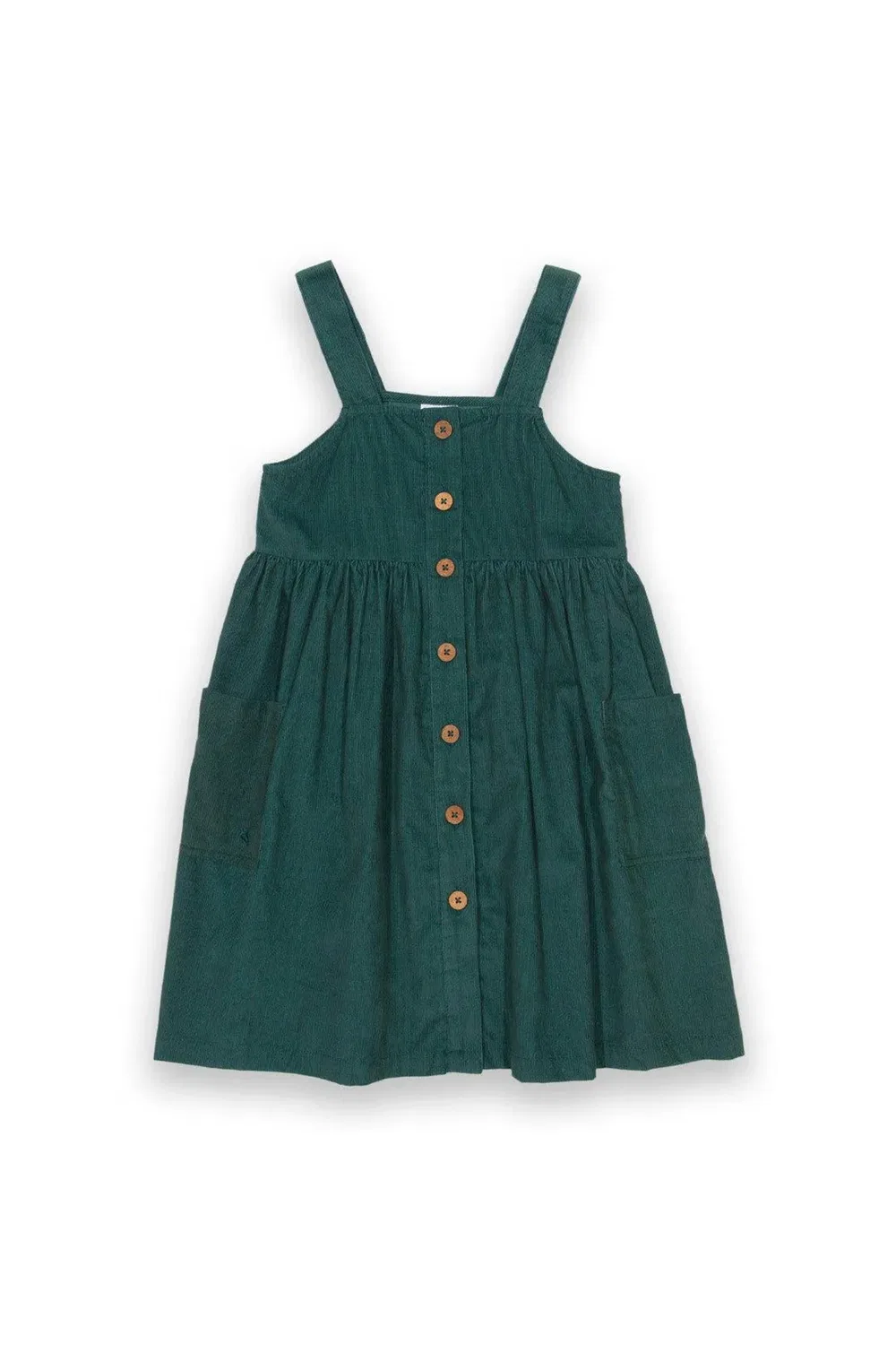 Детский органический хлопковый сарафан Kite, Green