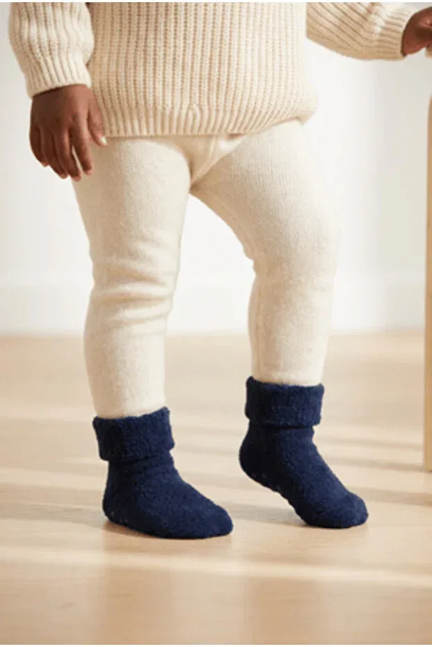 Детские носочки из махры navy blue Bony Socks