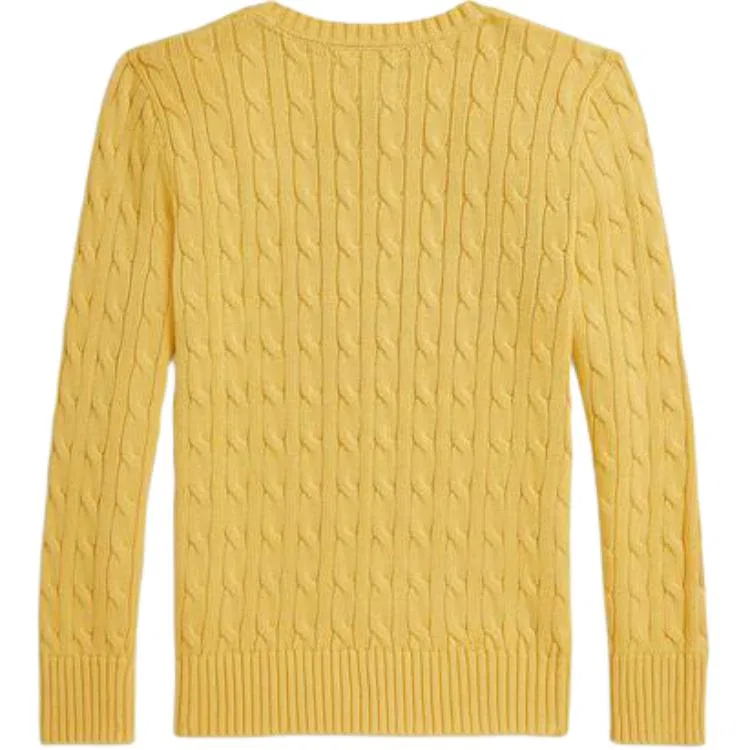 Детский свитер с длинным рукавом Autumn Day Yellow Polo Ralph Lauren, Autumn Day Yellow — фото 2