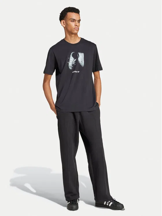 Футболка regular fit Supply Street Adidas, черный — фото 2