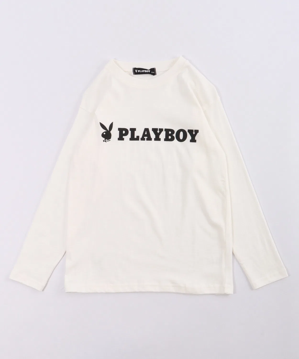 Детская футболка с длинным рукавомс принтом PLAYBOY, Green — фото 4