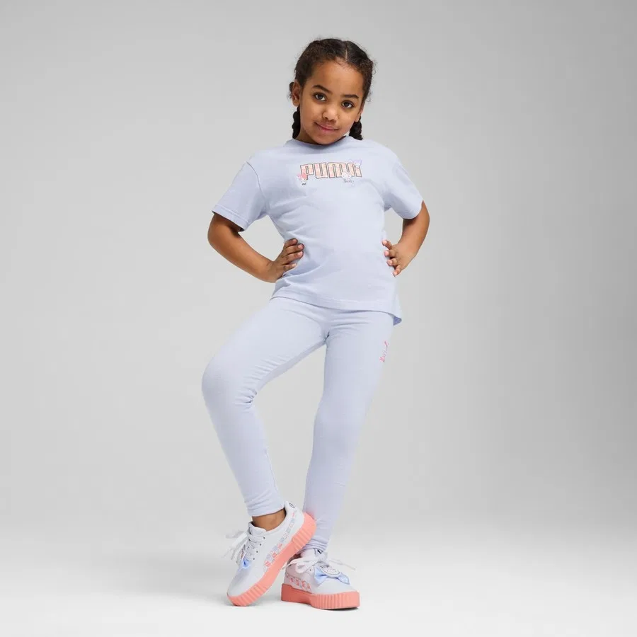 Детская футболка с коротким рукавом Puma X Hello Kitty & Friends, Синий — фото 3