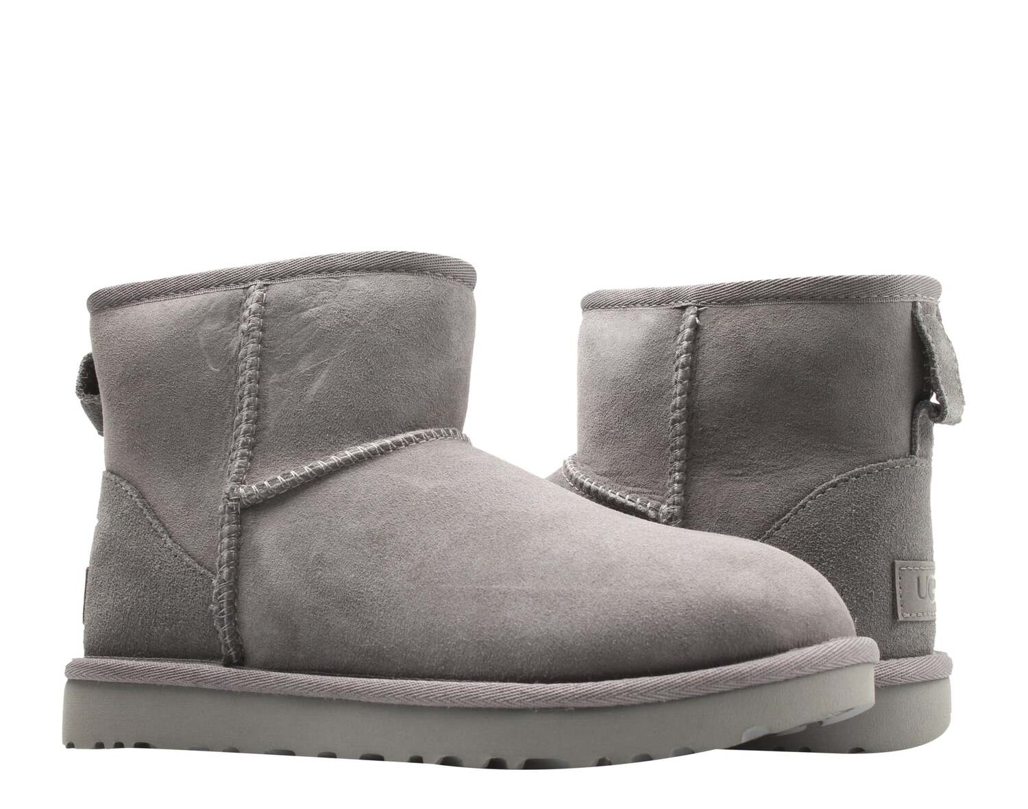 UGG Australia Classic Mini II серые женские сапоги, серый