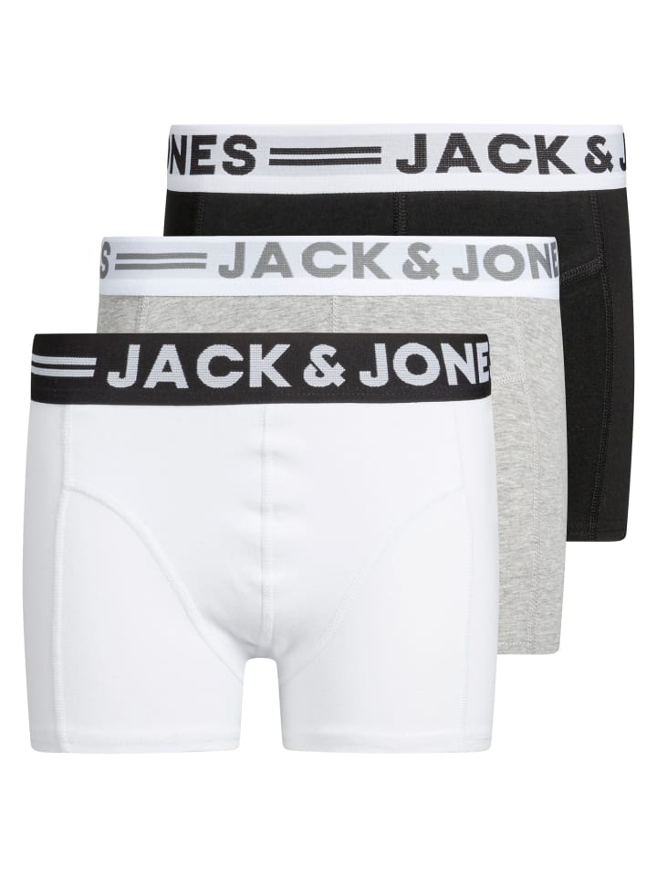 

Боксеры JACK & JONES Junior, светло-серый меланж