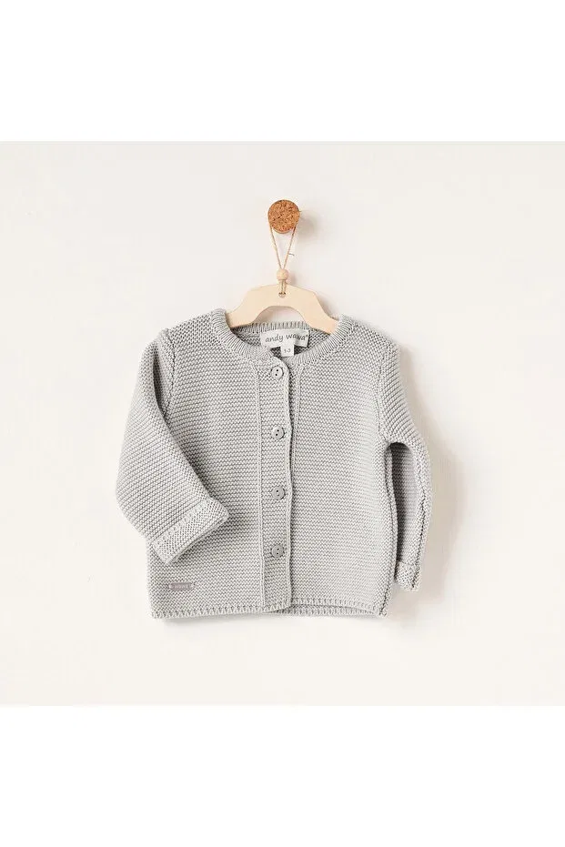 Детский кардиган с длинным рукавом Andywawa, Grey Melange