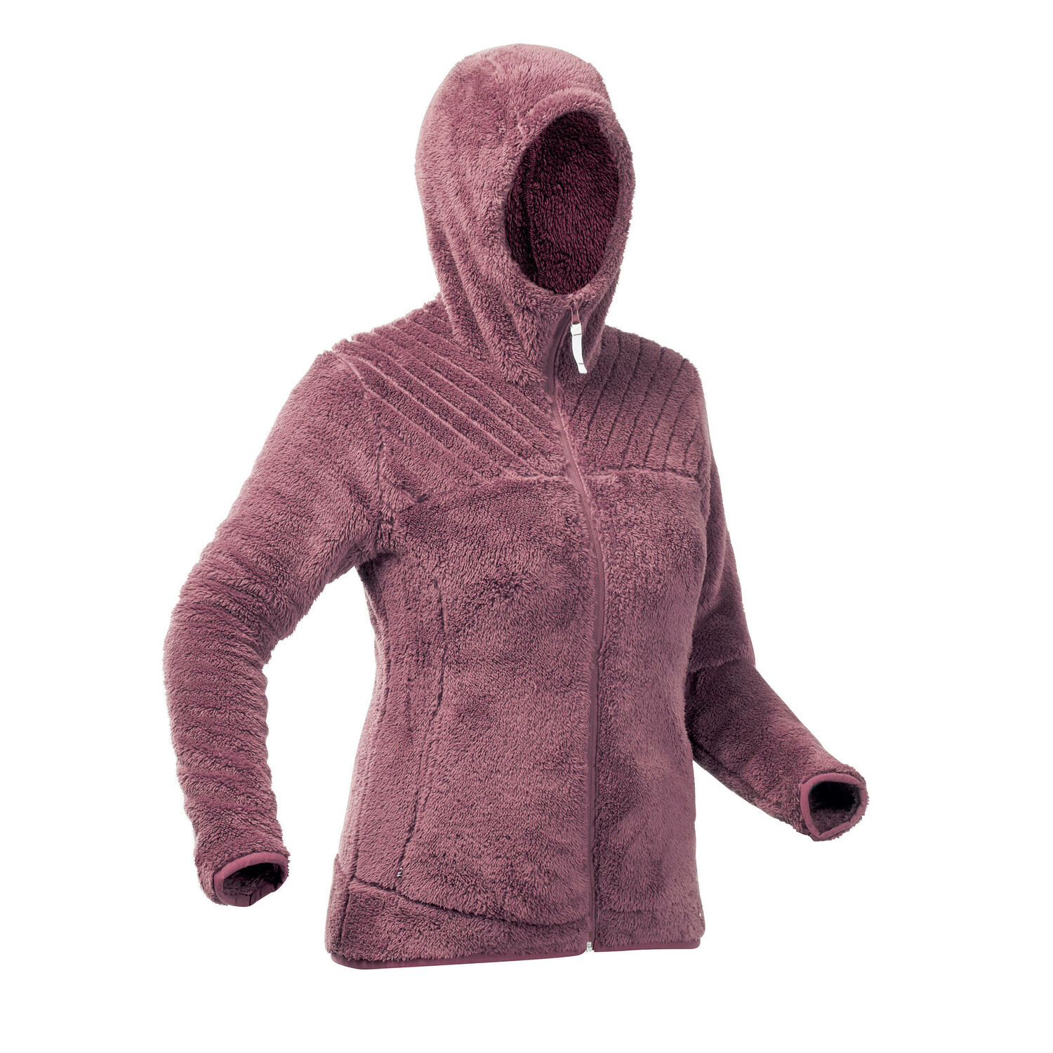 

Толстовка SH100 Ultra-Warm Quechua для походов флисовая женская, фиолетовый