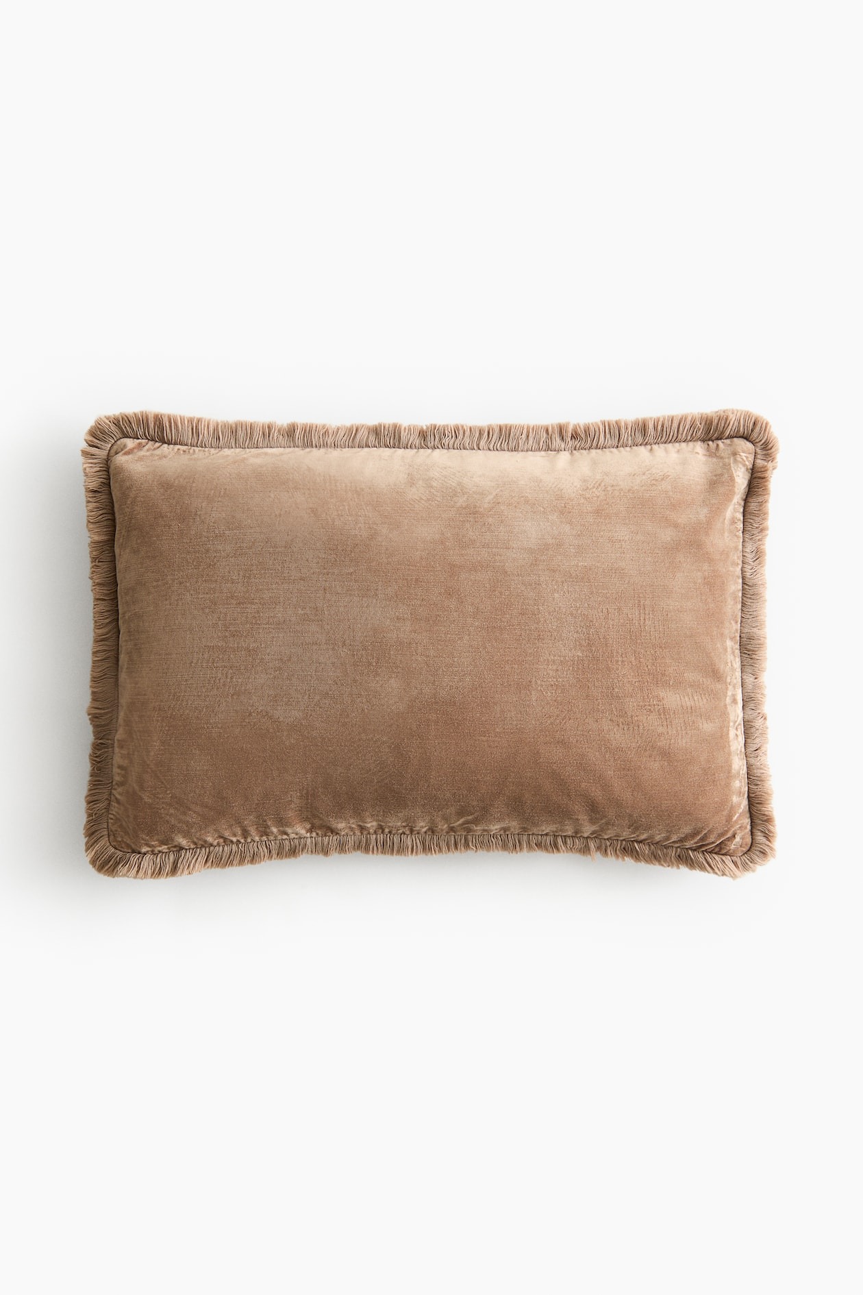 

Наволочка H&M Home Velvet, 40X60 см, коричневый