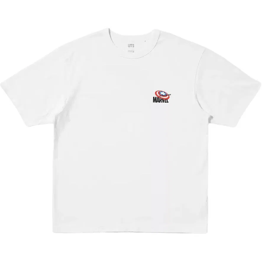 Футболка Marvel, SS26, UNIQLO, White