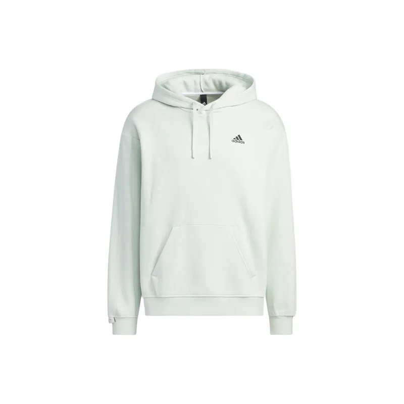 Мужская футболка с капюшоном из льна Linen Green Adidas, Linen Green