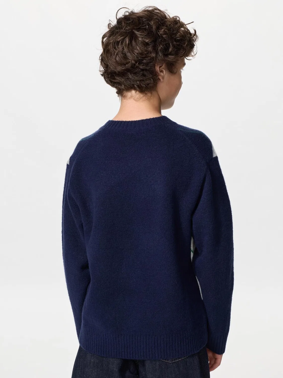 Свитер из пряжи «суфле» Uniqlo, базовый элемент гардероба, розовый — фото 3
