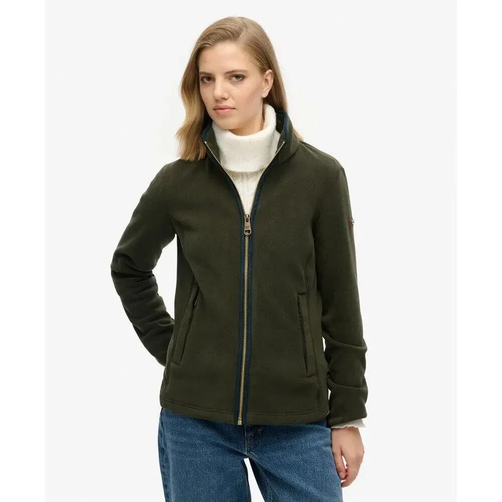 Женская тренировочная куртка Estate Superdry, Green — фото 3