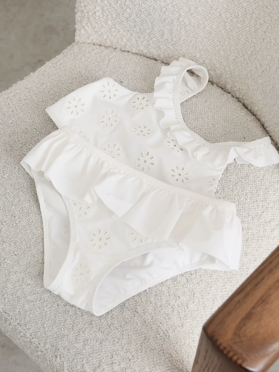 Купальник-бикини Peplum Maxine Reiss, белый