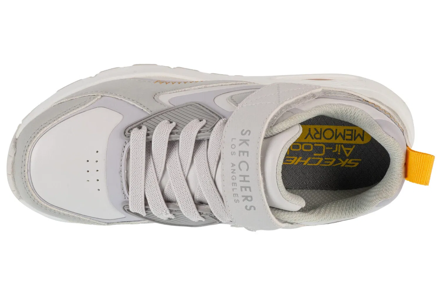 Детские кроссовки с цветным принтом Skechers Uno Gen1 Color Rays, Grau — фото 3
