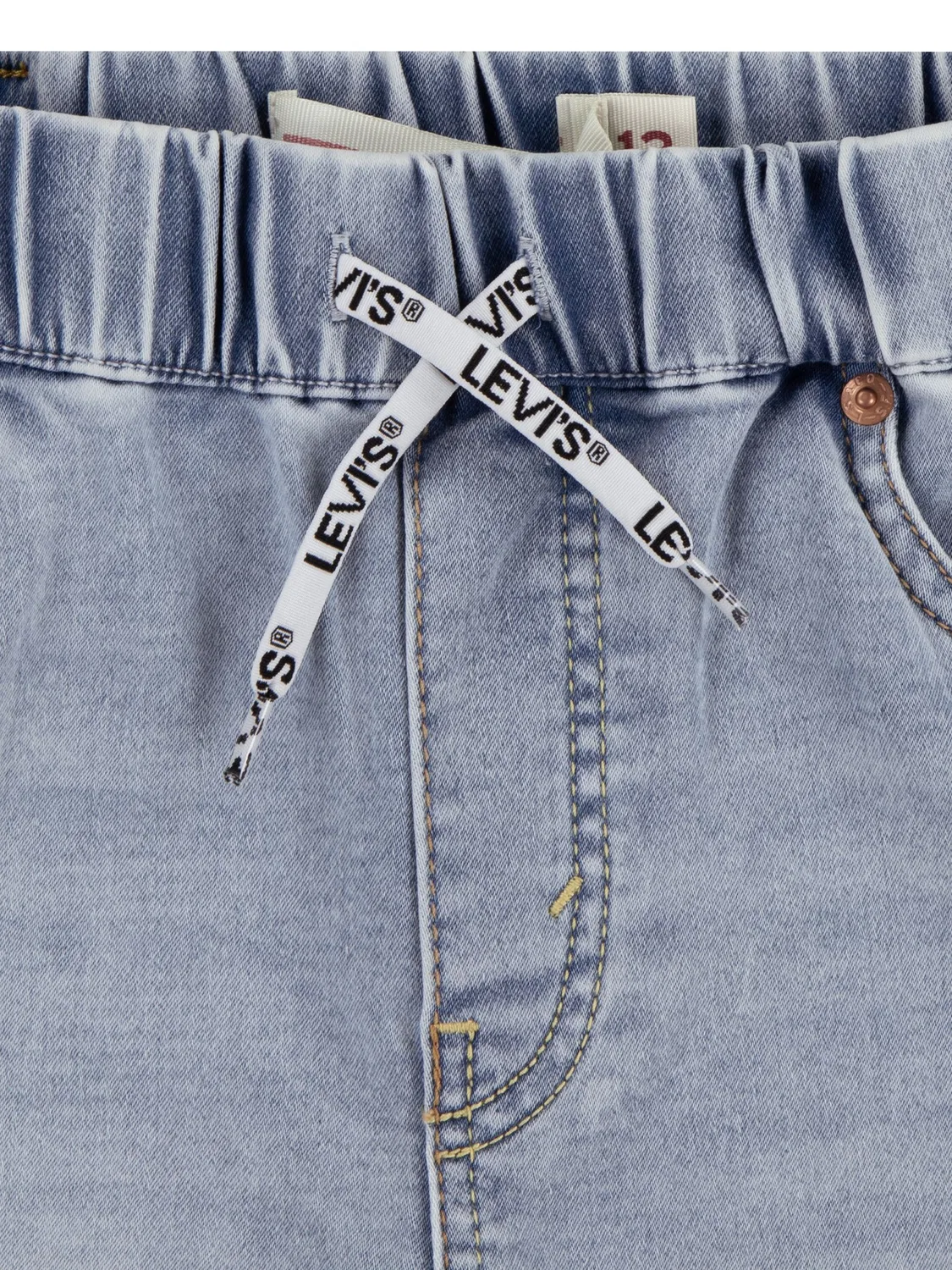 Шорты скинни Levi's, Light Blue — фото 3