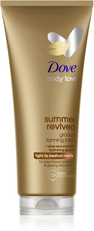 

Лосьон для тела автозагар Dove DermaSpa Summer Revived