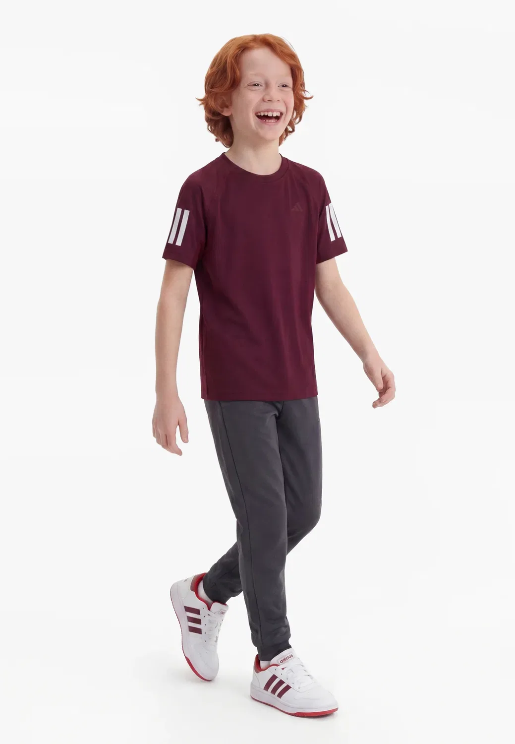Футболка G Club унисекс - спортивная футболка Adidas Performance, Maroon