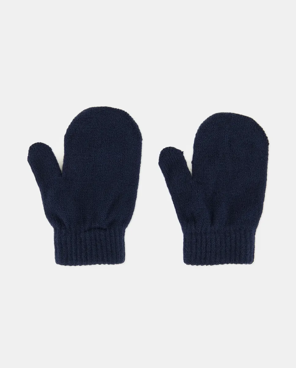 

Гладкие детские рукавички Baby El Corte Inglés, темно-синий