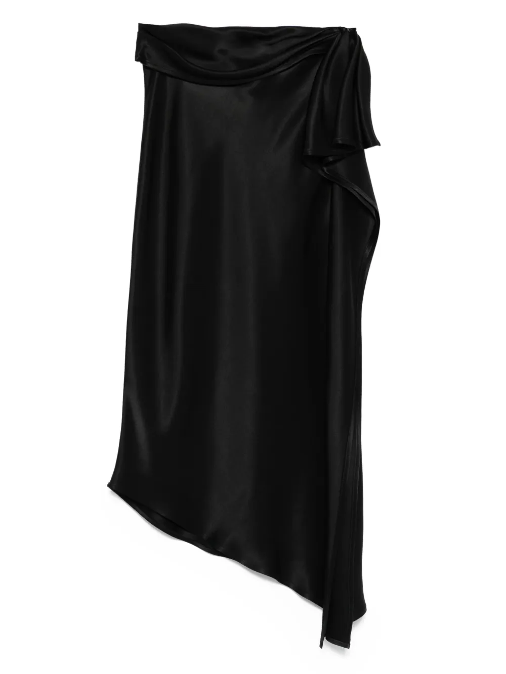 

Асимметричная юбка с оборками PINKO, черный