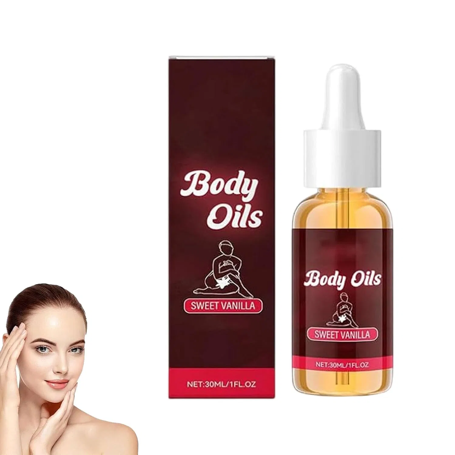 Масло для тела увлажняющее ароматное Body Drops JIAOY 30 ml, Vanilla