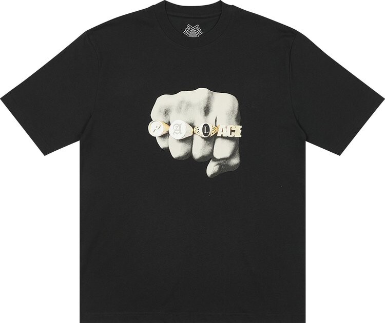 

Футболка Palace Spud T-Shirt 'Black', черный