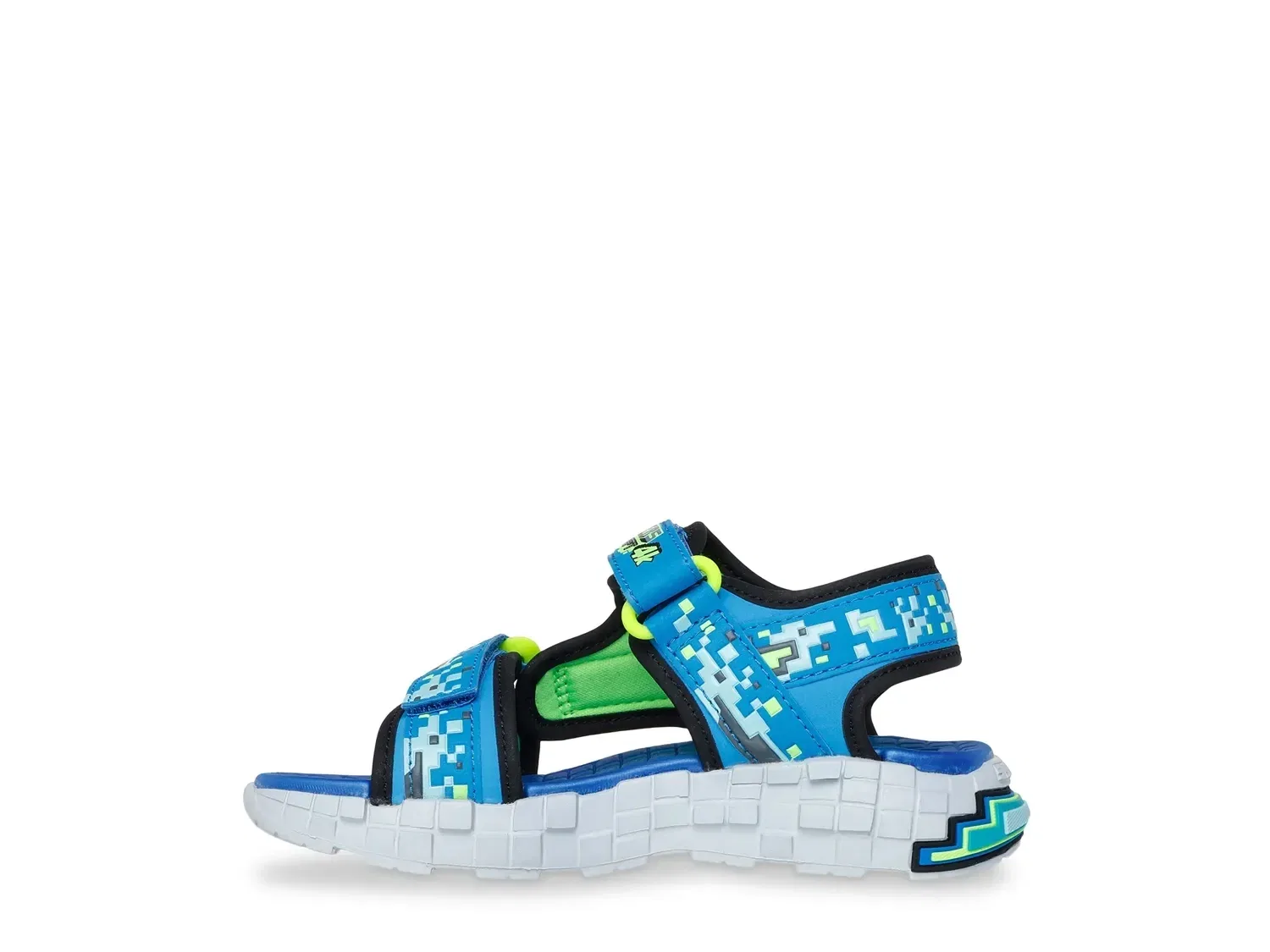 Сандалии Mega-Craft с адаптивной застежкой Skechers, синие — фото 2