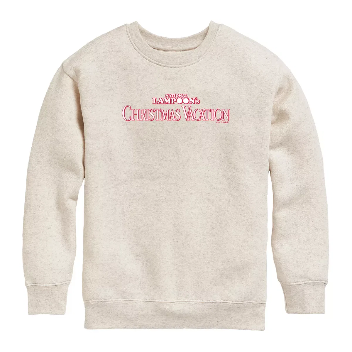 Детский свитшот для мальчиков с принтом National Lampoon Logo Graphic Fleece Sweatshirt National Lampoon, Natural