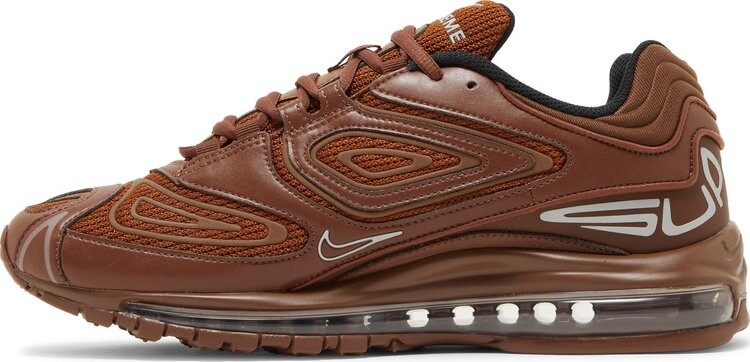 Кроссовки Nike Supreme x Air Max 98 TL SP 'Fauna Brown', коричневый — фото 4