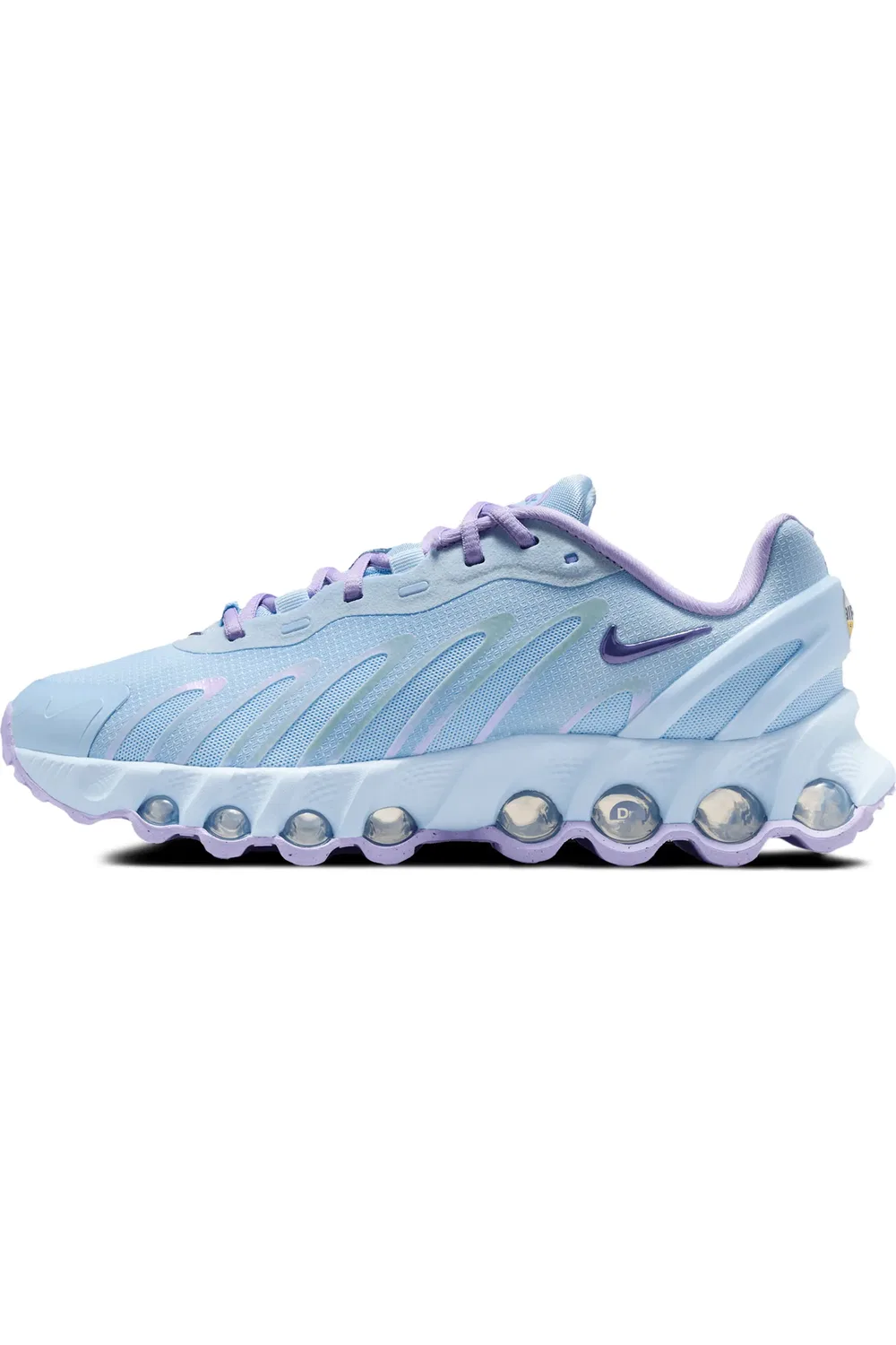 Детские кроссовки Dynamic Air Dn8 Nike, синий/серебристый/оранжевый — фото 2