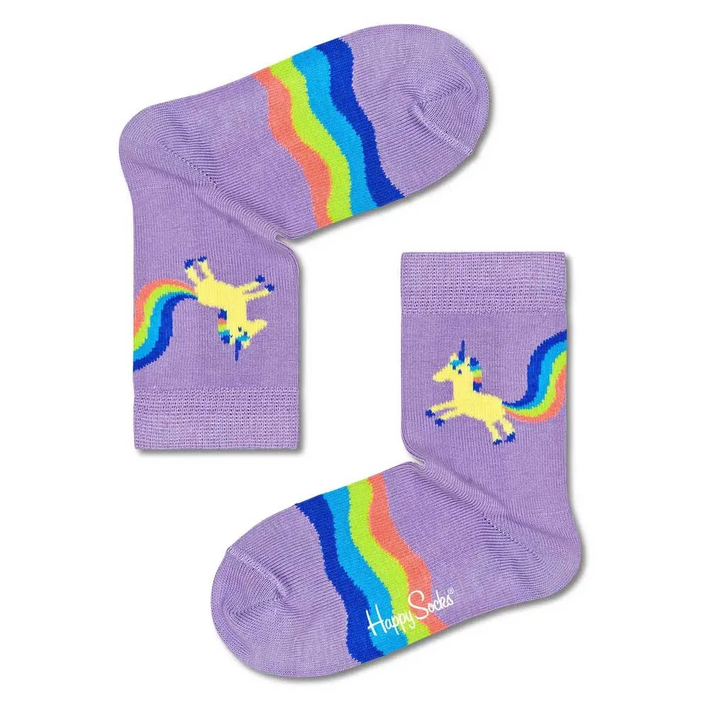 Носки Rainbow tail, Happy Socks, фиолетовый — фото 2