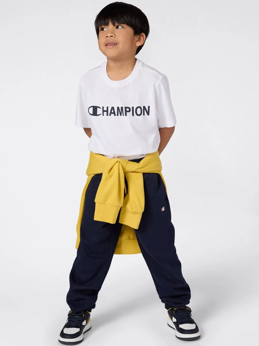 Футболка белого цвета Champion — фото 4
