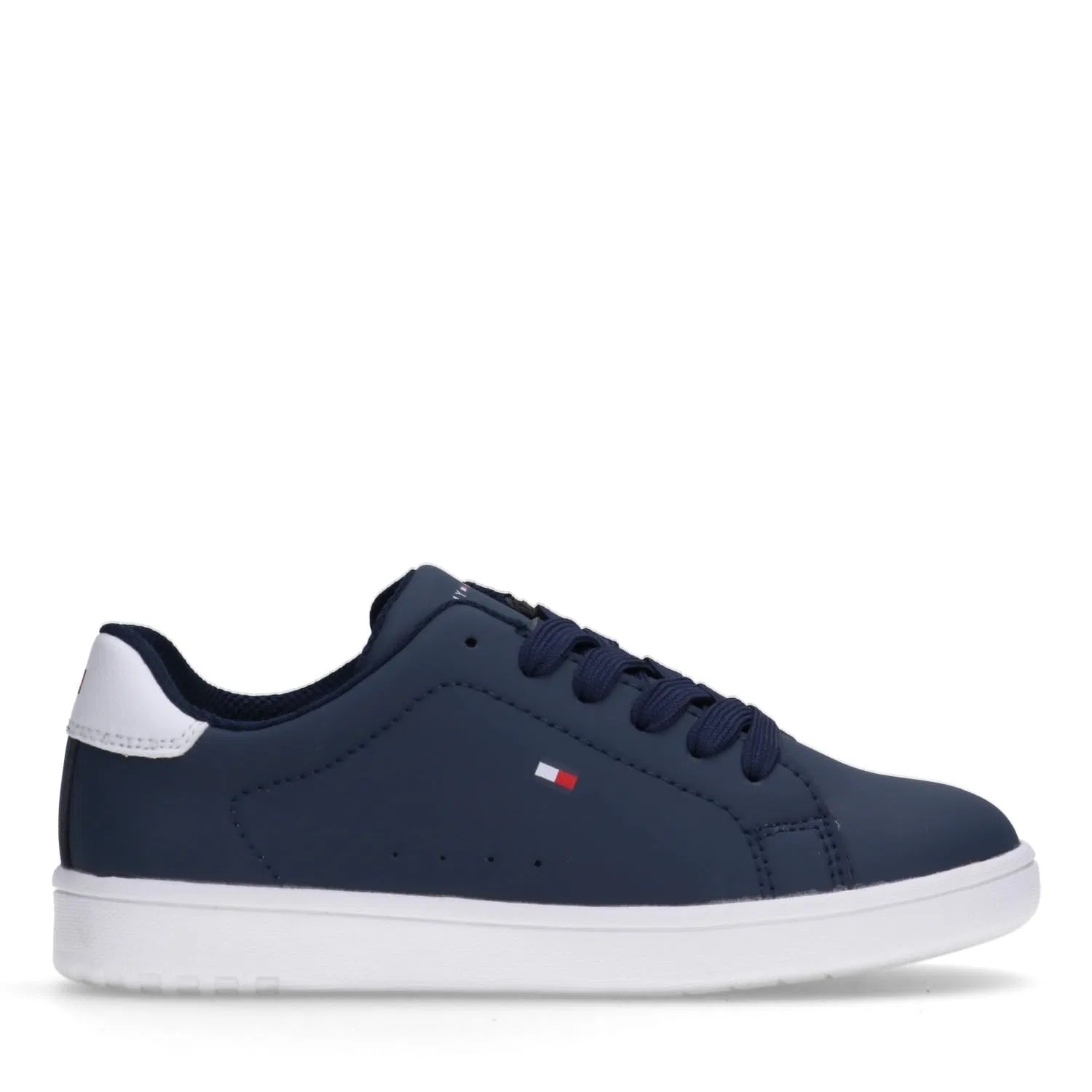 Детские кроссовки для девочек с принтом Jack Tommy Hilfiger, Blue White — фото 4