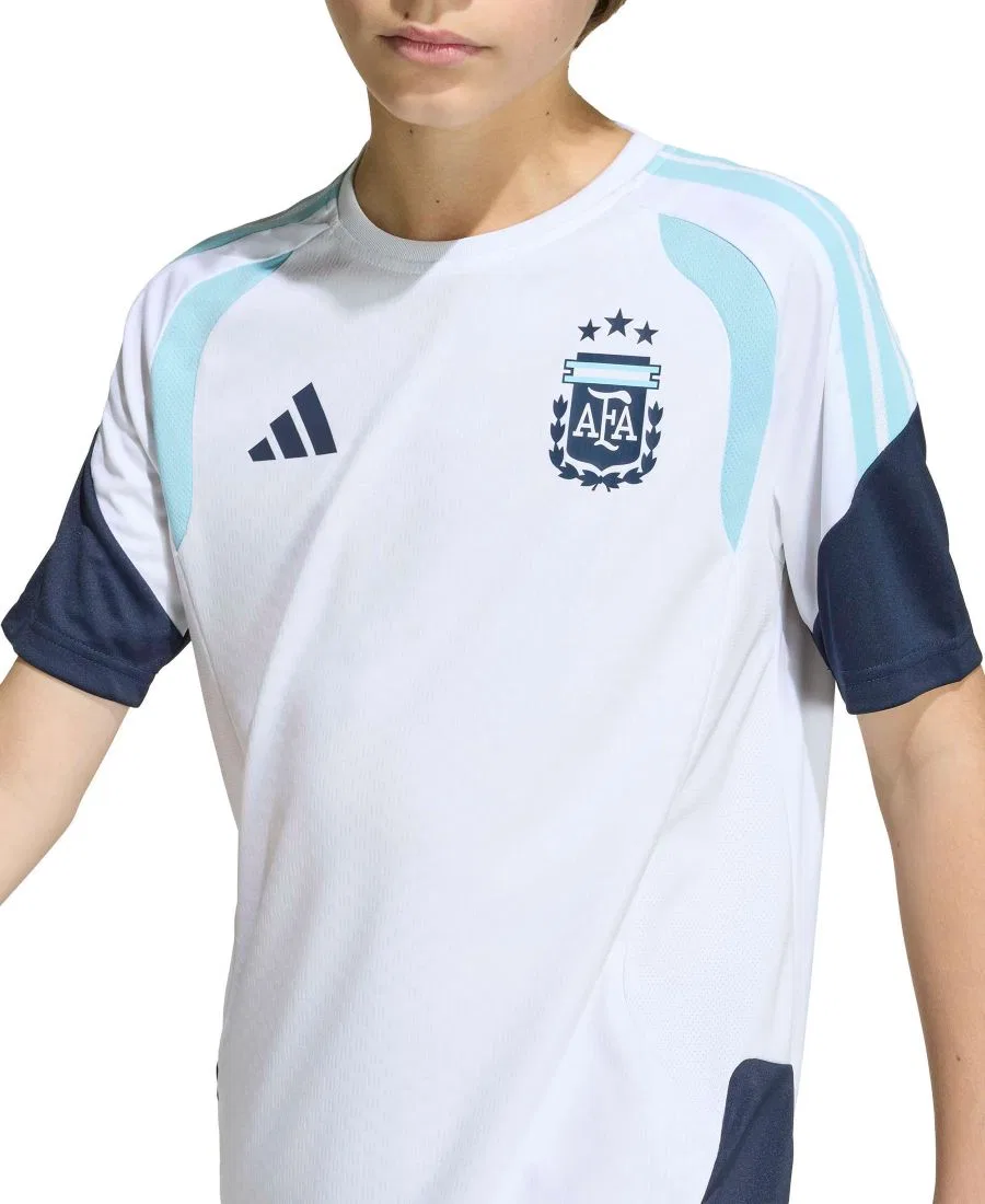 Футболка тренировочная с коротким рукавом Argentina 26 Tiro adidas, White — фото 3
