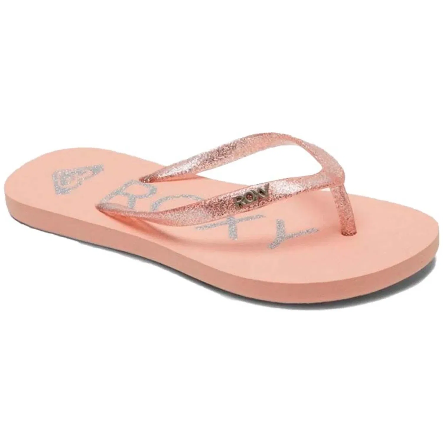 Детские шлепанцы для девочек Roxy ARGL100263_LPC, Rosa