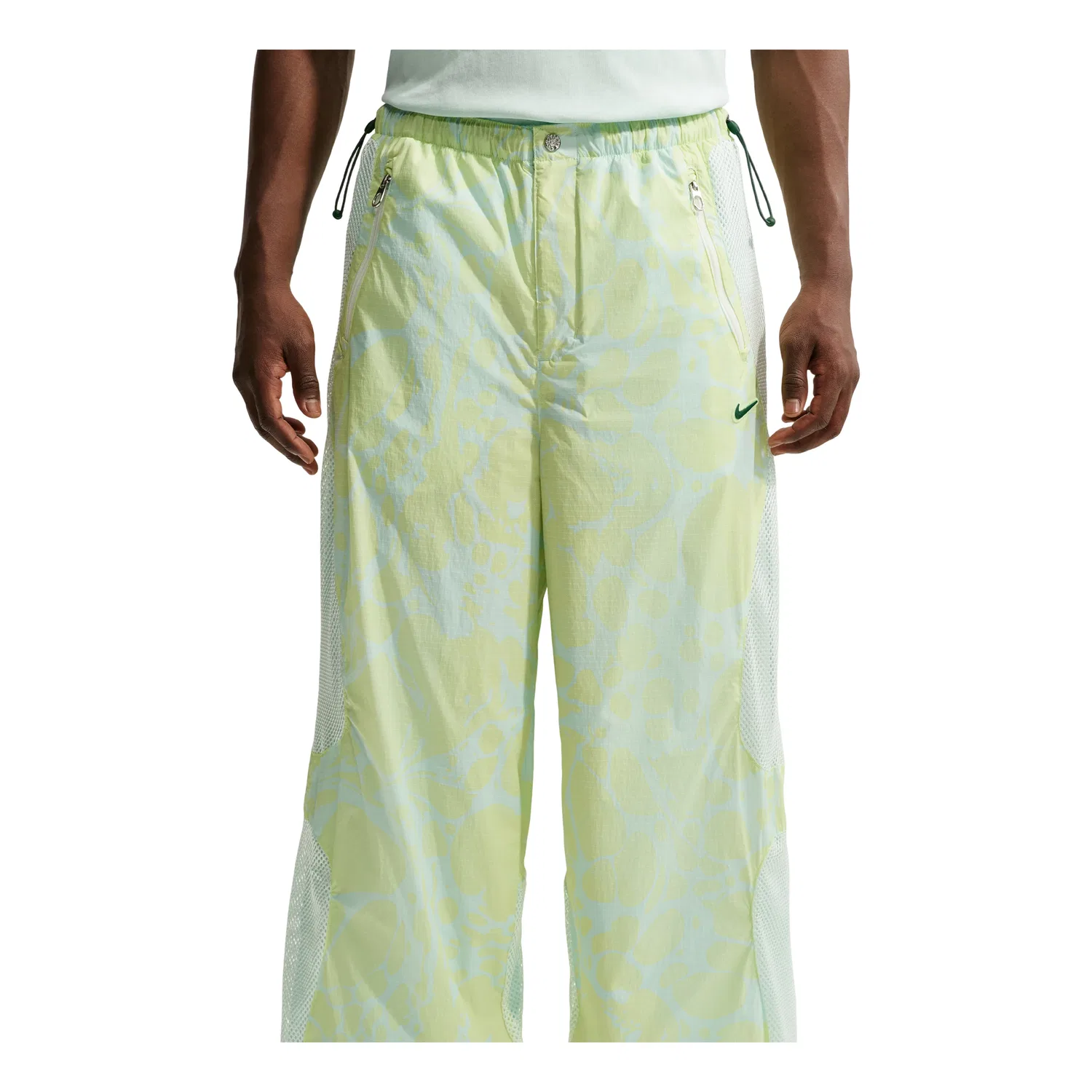 Мужские спортивные штаны с принтом Nike Project F.R.O.G. Gooey Track Pants, зеленый