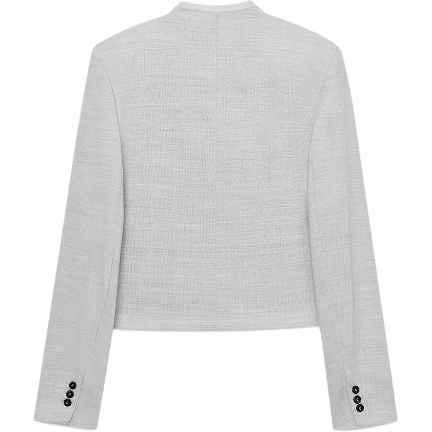Женский деловой костюм ZW LIMITED EDITION ZARA, Light Gray — фото 3
