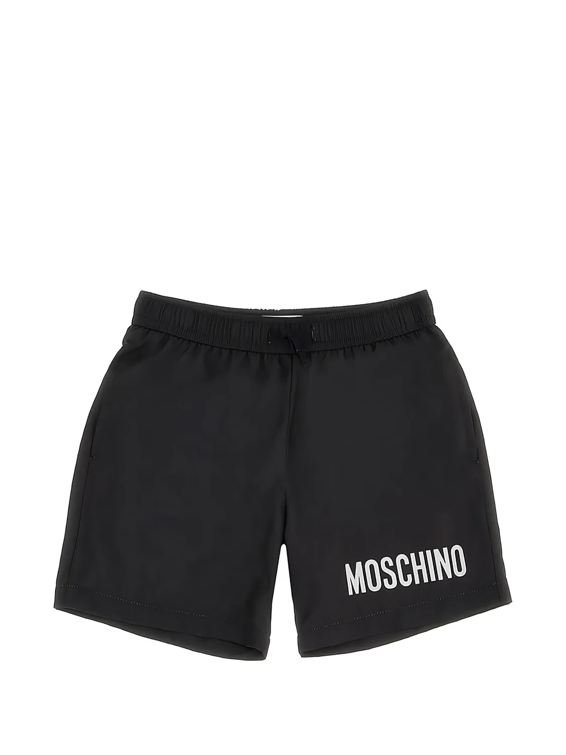 Плавательные шорты с логотипом, черные Moschino, черный