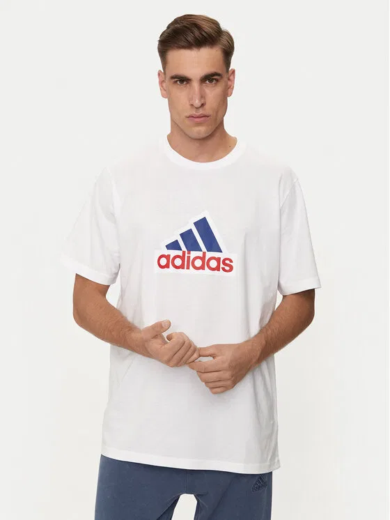 Футболка loose fit Future Icons Badge of Sport Adidas, белый