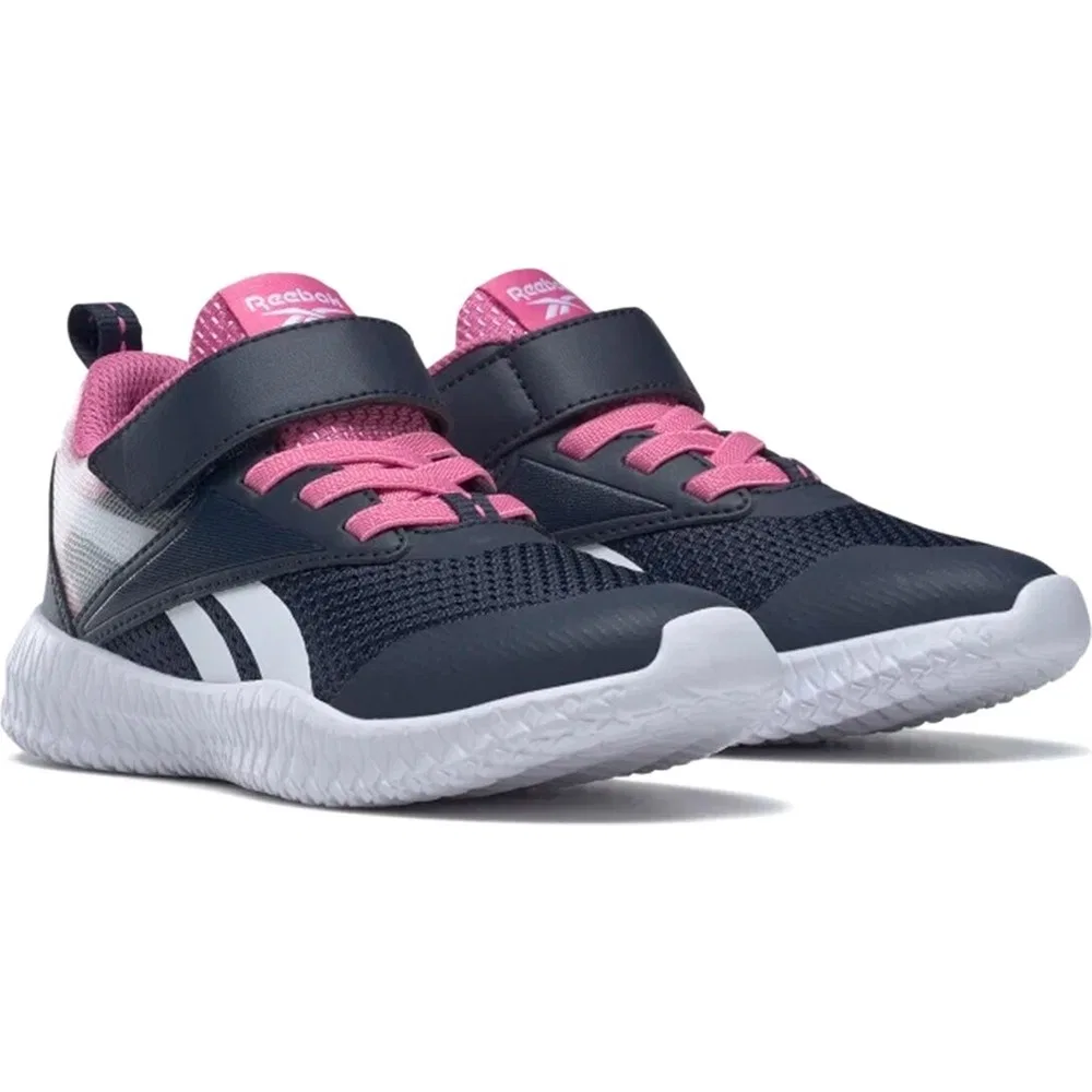 Кроссовки детские для девочек Reebok Flexagon Ene, синие — фото 3